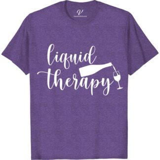 Relax in Style: Liquid Therapy Casual Tee - VacationShirts.com  Get ready to chill out on your next getaway with our Liquid Therapy Casual Tee. This vacation t-shirt is the epitome of stylish vacation wear, perfect for sipping drinks on the beach. Level up your travel t-shirt game and relax in style!