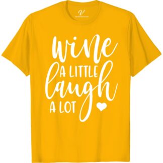 Wine & Laugh Vacation Tee - Fun Humor Shirt from VacationShirts.com  Get ready to sip and giggle with our Wine & Laugh Vacation Tee! This fun humor t-shirt is perfect for any wine lover's getaway. Shop our collection of funny vacation apparel and add some vacation humor to your wardrobe with this wine-themed t-shirt from VacationShirts.com.