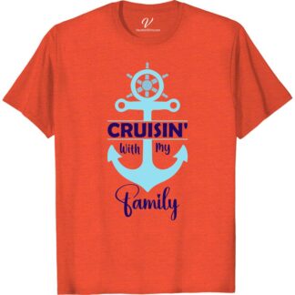 Family Cruise Anchor Tee - Nautical Vacation Shirt  Set sail in style with our Family Cruise Anchor Tee! Perfect for your nautical vacation, this anchor t-shirt is a must-have addition to your cruise wear collection. Embrace maritime fashion with this ocean-themed top, ideal for any boat trip or coastal vacation wardrobe.