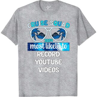 Cruise Squad 2024 Vlogger Tee - VacationShirts.com  Set sail in style with our Cruise Squad 2024 Vlogger Tee! Perfect for cruise vloggers and vacation enthusiasts, this tee is the ultimate addition to your cruise vacation apparel. Shop now at VacationShirts.com for the best in cruise squad apparel and vacation tshirt shop!