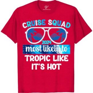Cruise Squad 2024 - Tropical Vibes Tee  Get ready for your next summer cruise with our Cruise Squad 2024 - Tropical Vibes Tee! Perfect for your beach vacation, this vacation t-shirt will have you and your cruise crew looking stylish while repping your squad goals. Grab your tropical cruise tee today!