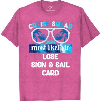 Cruise Squad 2024: Humorous Lost Sign & Sail Tee  Get ready to set sail with your squad in style! Our Cruise Squad 2024 t-shirt features a hilarious lost sign and sail design that's perfect for group cruise apparel. Show off your cruise ship humor with this must-have vacation t-shirt for cruising. Your cruise crew will love it!