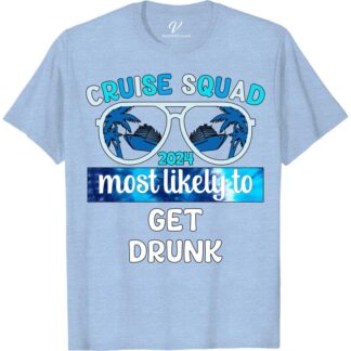 Cruise Squad 2024 Drunk Humor Tee - VacationShirts.com  Set sail with your crew in style with our Cruise Squad 2024 Drunk Humor Tee! Perfect for group cruise tees or just some vacation humor t-shirts to keep the party going. Grab your drunken cruise apparel now and make your cruise vacation clothing the talk of the ship!