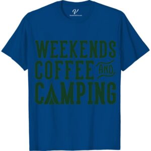 Camping & Coffee Lover's Graphic Tee - Perfect Weekend Wear  Embrace the great outdoors in style with our Camping & Coffee Lover's Graphic Tee! Perfect as weekend wear, this camping t-shirt combines your love for coffee and nature. Ideal for any camping enthusiast, our coffee-themed t-shirt is the ultimate outdoor adventure shirt for any nature lover's clothing collection.