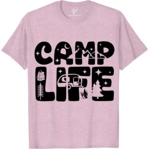 Nature Lover's Camping Graphic Tee - Adventure Awaits  Embrace the great outdoors with our Nature Lover's Camping Graphic Tee. Perfect for hiking or exploring the wilderness, this adventure awaits shirt is a must-have for any nature enthusiast. Get your hands on this essential outdoor apparel and let the adventure begin!