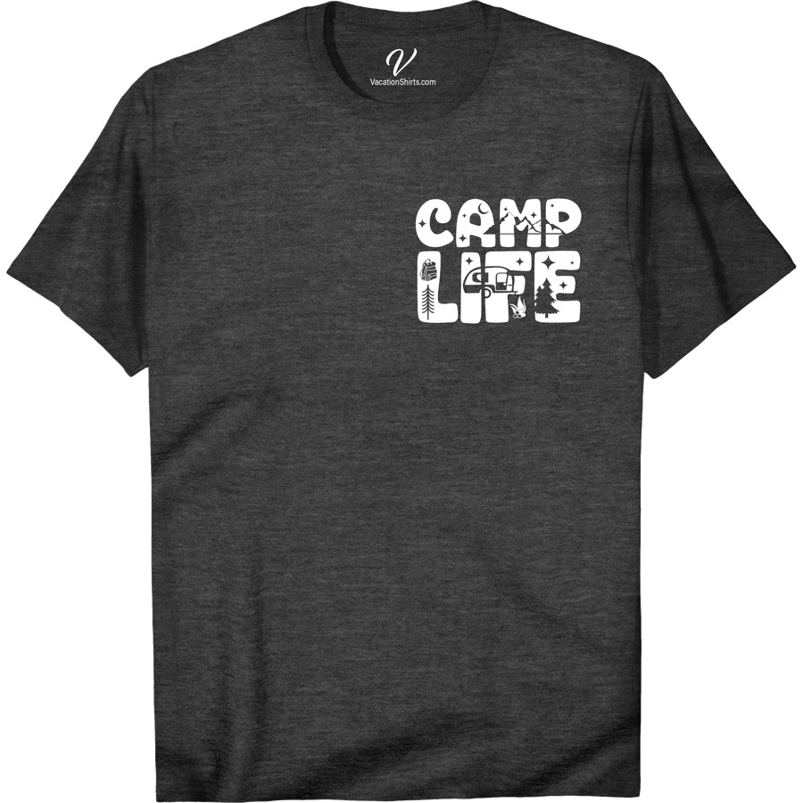 Nature Lover's Camping Graphic Tee - Adventure Awaits Embrace the great outdoors with our Nature Lover's Camping Graphic Tee. Perfect for hiking or exploring the wilderness, this adventure awaits shirt is a must-have for any nature enthusiast. Get your hands on this essential outdoor apparel and let the adventure begin!