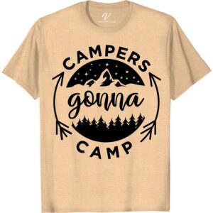 Camp Crew Adventure Tee - Outdoor Camping Shirt  Embrace the wilderness with our Camp Crew Adventure Tee - the perfect camping t-shirt for your outdoor adventure. Made for nature lovers and forest explorers, this camp crew shirt is your go-to hiking apparel and campsite attire. Gear up and venture out with this outdoor enthusiast shirt.