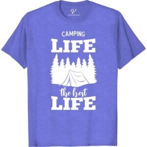 Camping Life Outdoor Graphic Tee - Nature Lover's Must-Have!  Embrace the great outdoors with our Camping Life Outdoor Graphic Tee! Perfect for nature lovers, this shirt is a must-have for your next adventure. Whether you're hiking, camping, or just enjoying the wilderness, our nature-inspired tee is the essential addition to your outdoor lifestyle clothing.