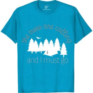 Adventure Tee - Nature's Call 'Trees Calling' - VacationShirts  Embrace the call of the wild in our Adventure Tee - Nature's Call 'Trees Calling' VacationShirt. Perfect for nature lovers, this outdoor apparel is ideal for adventure travel wear, hiking tees, and wilderness t-shirts. Answer nature's call in style with our nature-inspired clothing!