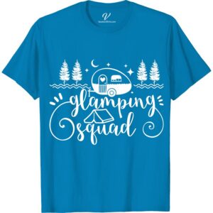 Glamping Squad Tee - Adventure Graphic Shirt | VacationShirts Elevate your outdoor style with our Glamping Squad Tee! This adventure graphic shirt is perfect for your next vacation, featuring nature-inspired designs and comfortable outdoor apparel. Join the glamp life and show off your love for adventure with this must-have travel tee. Don't miss out on this wilderness-ready camping squad shirt!