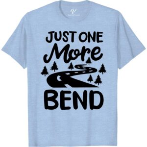 Adventure Road Trip Tee - 'One More Bend' | VacationShirts Embark on your next road trip adventure in style with our 'One More Bend' tee. Perfect for your vacation wardrobe, this wanderlust-inspired clothing captures the thrill of exploration. Elevate your road trip outfit with this nature-inspired travel t-shirt and embrace the journey ahead.