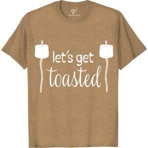 Get Toasted Fireside Fun Tee - Cozy Vacation Shirt  Whether you're roasting marshmallows by the fire or exploring the great outdoors, our Get Toasted Fireside Fun Tee is the perfect cozy shirt for any vacation. Stay warm and stylish with this cabin wear essential, designed for bonfire nights and adventurous days. Get your toasty shirt now!