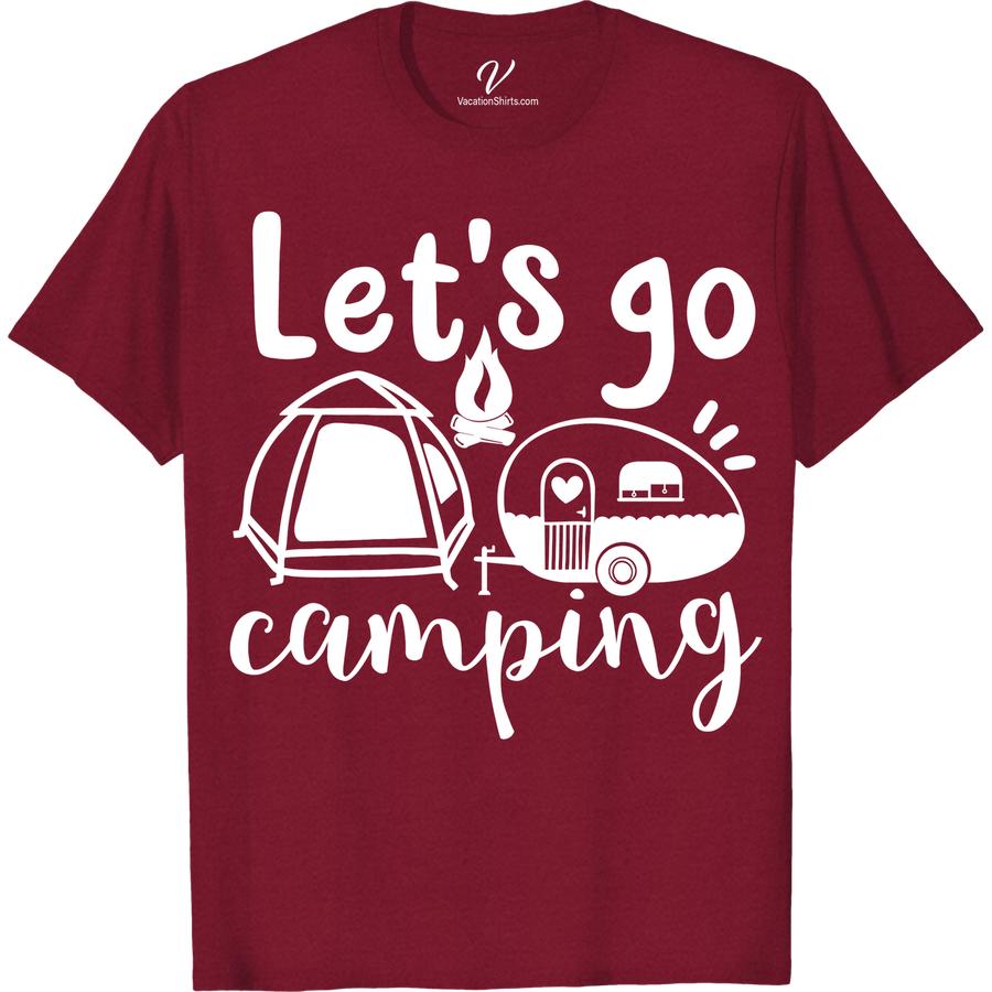 Adventure Awaits Camping Tee - VacationShirts.com Get ready for your next outdoor adventure with our 'Adventure Awaits Camping Tee'! Perfect for hiking, camping, or simply exploring nature, this wilderness-inspired t-shirt is a must-have for any nature lover's outdoor clothing collection. Shop now at VacationShirts.com!