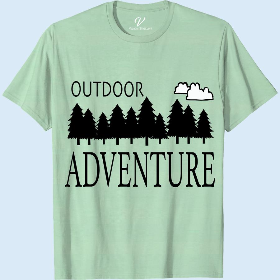 Adventure Pine Tree Graphic Tee - Outdoor Vacay Shirt Ready for your next adventure? Our Pine Tree Graphic Tee is the ultimate outdoor vacay shirt. With its nature-inspired design, it's perfect for hiking, camping, and exploring the wilderness. Gear up with this travel t-shirt and show off your explorer spirit in style!
