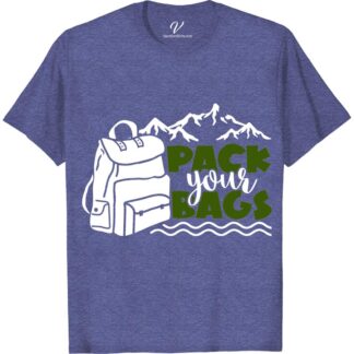 Adventure Awaits Graphic Tee - Travel Ready T-Shirt  Get ready for your next adventure with our Adventure Awaits Graphic Tee! Perfect for all your travel and outdoor explorations, this Travel Ready T-Shirt is the ultimate addition to your adventure travel clothing. Embrace your wanderlust with this stylish and comfortable Vacation T-Shirt.