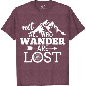 Adventure Seeker Compass Tee - Wanderlust Graphic Shirt Embrace your inner explorer with our Adventure Seeker Compass Tee. Perfect for any wanderlust graphic shirt enthusiast, this travel t-shirt is a must-have for outdoor adventure clothing. Whether you're hiking or just a nature lover, this tee is the ideal adventure apparel for any wanderlust clothing collection.