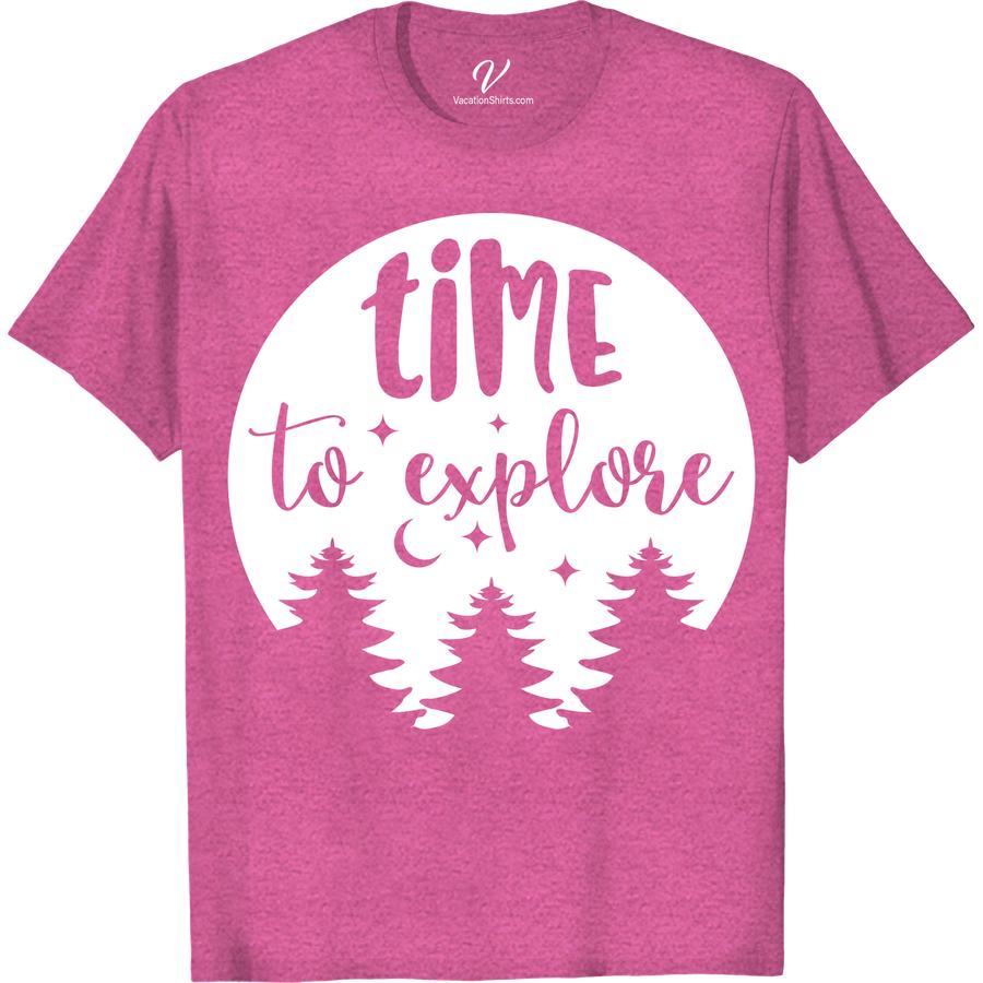 Explore Adventure Graphic Tee - VacationShirts.com Embark on your next journey in style with our Explore Adventure Graphic Tee from VacationShirts.com. Made for the wanderlust at heart, this outdoor clothing piece is the perfect addition to your travel-themed wardrobe. Shop now for the ultimate adventure apparel and travel tees!