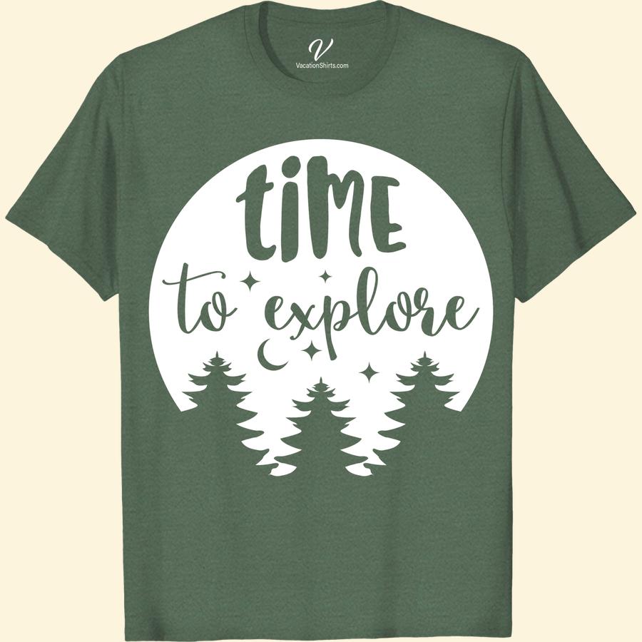 Explore Adventure Graphic Tee - VacationShirts.com Embark on your next journey in style with our Explore Adventure Graphic Tee from VacationShirts.com. Made for the wanderlust at heart, this outdoor clothing piece is the perfect addition to your travel-themed wardrobe. Shop now for the ultimate adventure apparel and travel tees!
