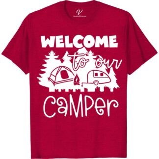 Outdoor Adventure Camper Tee - VacationShirts.com  Get ready for your next outdoor adventure with our camping t-shirt. Perfect for nature lovers and explorers, this wilderness t-shirt is ideal for hiking, sitting around the campfire, or simply showing off your love for travel. Make a statement with our adventure clothing and be the envy of your fellow campers.