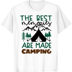 Outdoor Memory Maker Camping Tee - Adventure Shirt Get ready for your next adventure with our Outdoor Memory Maker Camping Tee! This nature-inspired shirt is the perfect addition to your outdoor apparel collection. Whether you're hiking, sitting by the campfire, or exploring new wilderness, this travel tee is a must-have for any explorer.
