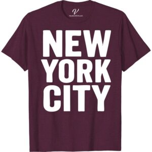Bold NYC Tee: Minimalist Black on Earth Tone, Soft Cotton  Experience the urban allure of the Big Apple with our Minimalist NYC Shirt. The Bold NYC Tee features a black graphic on soft, earth-toned cotton for a stylish, comfy look. This Earth Tone New York City T-Shirt is your ticket to effortless city chic.