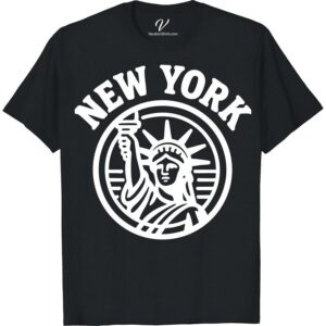 Explore NYC in Style: Statue of Liberty Graphic T-Shirt  Discover the city that never sleeps with our 'Explore NYC in Style: Statue of Liberty Graphic T-Shirt'. This NYC Vacation T-Shirt is the essence of stylish exploration. Make your New York City trip unforgettable with this fashionable travel and sightseeing tee that shouts NYC adventure!