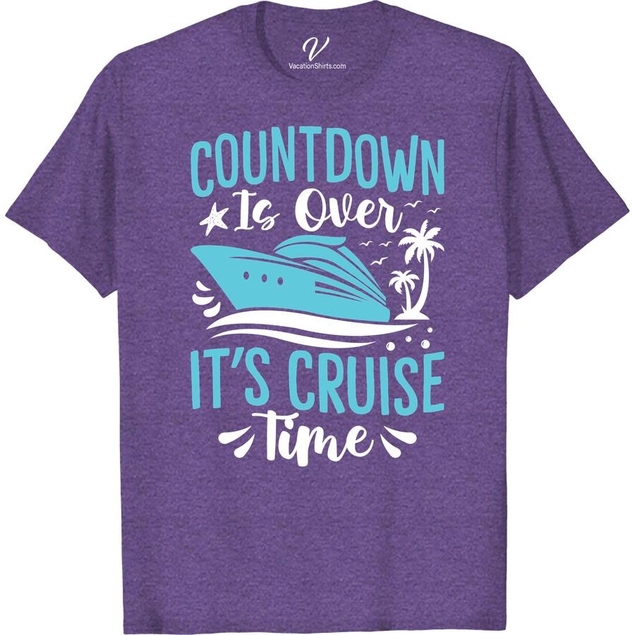 Cruise Time Tee: Set Sail with Ocean Vibes & Adventure Cruise Time Tee: A must-have Adventure Travel Shirt for your next voyage. With its Nautical Themed T-Shirt design, this Ocean Vibes Tee embodies your passion for sea adventures. Ideal Beachwear Apparel for Summer Vacation. Infuse your wardrobe with the perfect Cruise Vacation T-Shirt, Set Sail Apparel for any adventure seeker!
