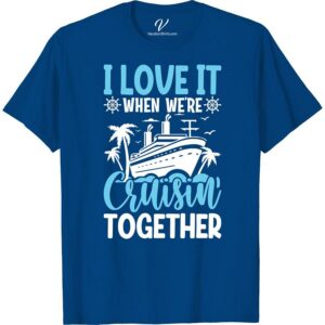 Ultimate Cruise Vibes Tee - 'I LOVE IT WHEN WE'RE CRUISIN'  Unveiling our Ultimate Cruise Vibes Tee - 'I LOVE IT WHEN WE'RE CRUISIN'! This trendy Cruise Vacation T-Shirt is the perfect fusion of cruise wear and destination apparel, a must-have addition to any cruise lover's wardrobe. Soak in the vacation spirit with our stylish, thematically inspired Cruise Travel Tees.