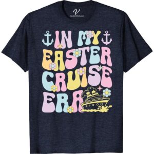 Pastel Easter Cruise T-Shirt - Floral, Anchors & Ship Delight Step into spring with our 'Pastel Easter Cruise T-Shirt'. Adorned with lovely floral prints, chic anchors, and playful ship delight patterns, it's the perfect pastel vacation shirt. Express your love for cruising with our floral Easter cruise T-shirt. A pastel ship shirt designed to make your holiday extra special!
