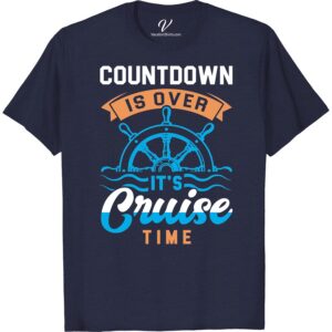 Countdown Over: Set Sail in Style with Cruise Time T-Shirt New Vacation Shirts Countdown over: Set Sail in Style with our Cruise Time T-Shirt! This Cruise Vacation T-Shirt is the ultimate Vacation Style T-Shirt. Unleash your nautical spirit with this Cruise Ship Clothing, the perfect Cruise Wear Tee for any Sailing Vacation. It's Style on Sea T-Shirt, your Nautical Vacation T-Shirt!