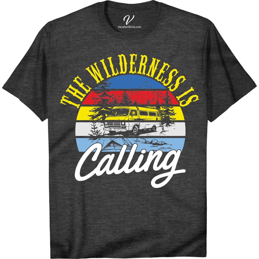 Vintage Wilderness Shirt - Retro Van & Mountain Adventure Tee Revel in the nostalgic allure of our Vintage Wilderness Shirt, a Retro Van Mountain Adventure Tee tailormade for nature enthusiasts. Flaunt your love for wilderness vacations with this vintage van art t-shirt, perfect for mountain trips or retro camping adventures. Embrace the journey in style today!