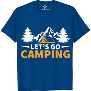 Camping Adventure Tee: Pine Trees, Mountains & Tent Design Shirt Embrace the thrill of the wilderness with our Camping Adventure T-Shirt. This nature lover tee, featuring pine trees, mountains, and a tent design, is the perfect hiking shirt. Our outdoor adventure t-shirt invites the mystery of exploration, making it the ultimate adventure apparel. The outdoor journey beckons!
