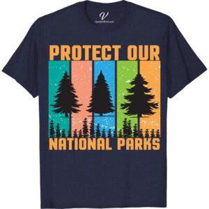 National Parks Tee: Retro Forest Adventure T-Shirt - Unisex  Embrace the great outdoors with our Retro Forest Adventure Tee. This National Parks T-Shirt is the ultimate Unisex Adventure Shirt for every outdoor enthusiast. Offering a blend of vintage appeal and modern comfort, it's the perfect addition to your hiking vacation apparel or a memorable National Parks souvenir.