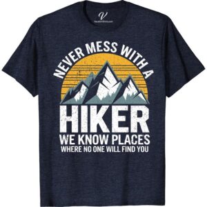 Hiker Adventure Tee - Vintage Mountain Sunset Travel Shirt Embrace the wanderlust with our Hiker Adventure Tee - a Vintage Mountain Sunset Travel Shirt that evokes the spirit of outdoor exploration! Perfectly designed for wilderness adventures, this iconic Traveler's Tee combines nature-inspired graphics with top-tier hiking apparel quality. Ideal for the mountain climber or sunset seeker in your life.