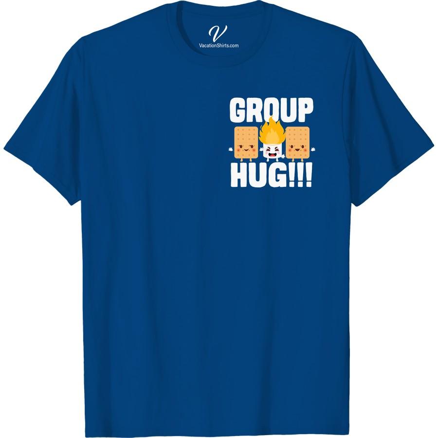 Embrace Vacation Vibes: Group Hug! T-Shirt – Fun Cartoon Design Maximize your holiday bliss with our Embrace Vacation Vibes: Group Hug! T-Shirt. This Fun Cartoon Design Shirt radiates Vacation Vibes! Ensuring Fun Vacation T-Shirt moments. Join our Group Hug Tees trend and let the Cartoon Vacation Hug T-Shirt turn a good day into a great one!