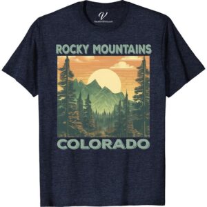 Rocky Mountains Vintage Tee - Colorado Adventure Apparel Step into adventure clothed in authenticity with our Rocky Mountains Vintage Tee - the perfect blend of Colorado Adventure Apparel. Perfect for Mountain Vacation T-Shirts aficionados, this Rockies Vintage Tee completes your Mountain Explorer Shirts collection, providing unmatched comfort for your Colorado Outdoors Activities.-bold enought to face the Rockies!