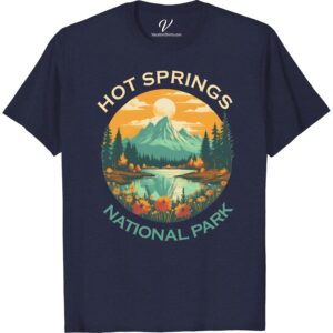 Hot Springs National Park T-Shirt: Sunset Mountain Adventure Experience the thrill of nature with our Hot Springs National Park Shirt. This Mountain Adventure T-Shirt brings a dash of sunset hues to your wardrobe, perfect for hiking trips or a relaxing vacation. Wear your love for the Hot Springs with this Sunset Mountain T-Shirt - the ideal National Park Adventure Tee. As part of our Hot Springs National Park Apparel, this Nature Lover T-Shirt captures the vivid serenity of a sunset. Embrace the adventure with this Hot Springs Vacation Shirt.