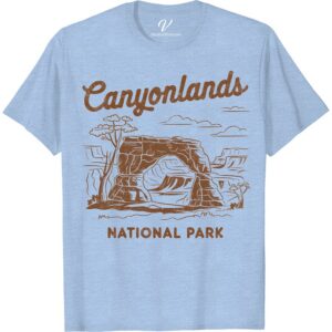 Canyonlands Adventure Tee: Explore in Style with Vintage Design Embrace the explorer in you with the Canyonlands Adventure Tee. This Vintage Design T-Shirt is your ideal Adventure Travel Shirt –combining style and comfort for your adventures. With its stylish exploration jersey feel, this vintage styled vacation tee becomes the perfect Canyonlands Vacation Shirt!