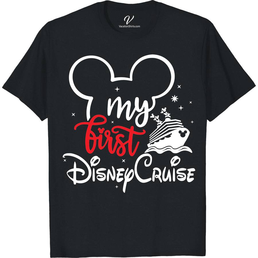 Disney Cruise Debut Tee - Perfect for First Voyage