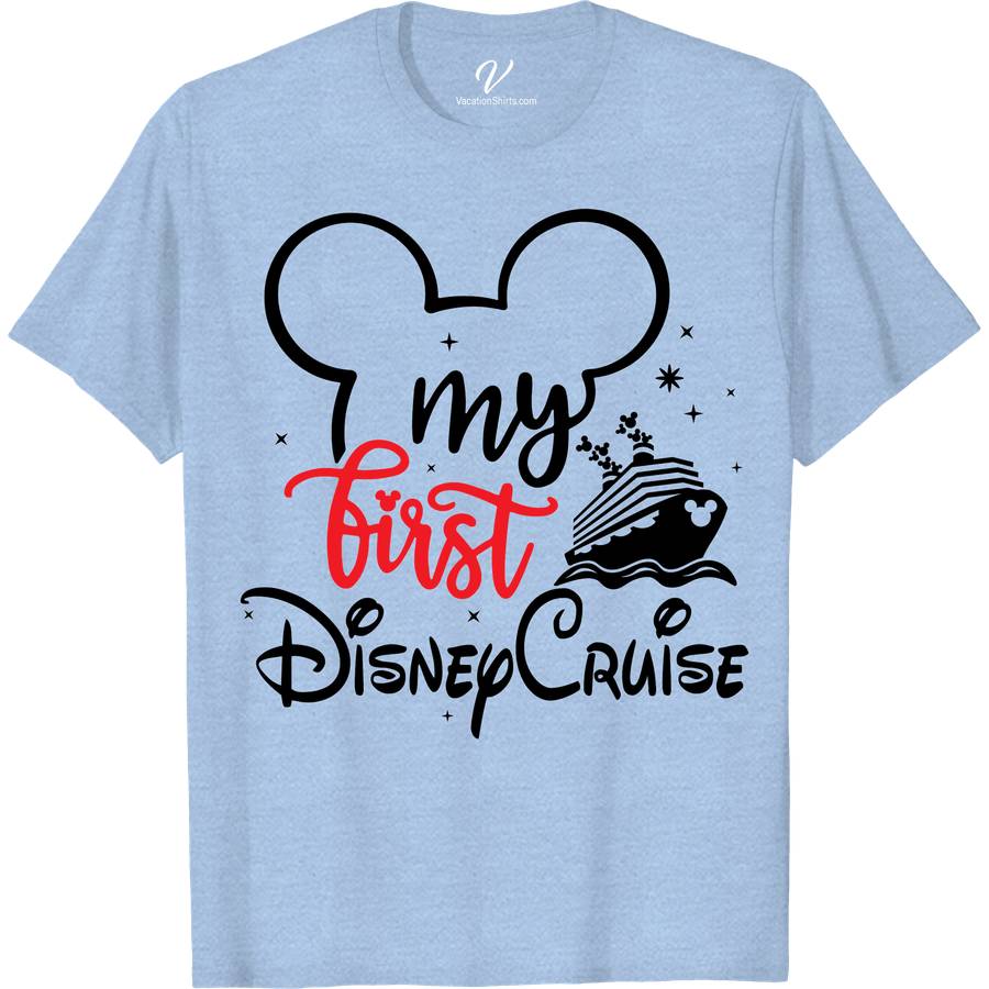 My 1st Disney Cruise shirt, First Disney trip shirt, Disney Cruise Family  shirts sold by Nambcvt, SKU 307026